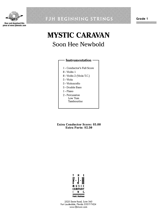 Mystic Caravan - Score