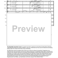 Prelude, Elegy & Rondo Scherzino - Score
