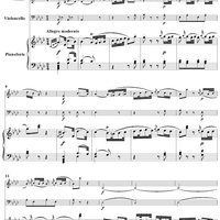 Piano Trio in A-flat Major, HobXV/14 - Piano Score