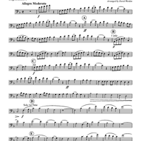 March from "Second Suite in F for Military Band" - Euphonium 1 BC/TC