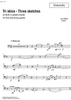 3 sketches - Cello