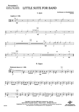 Little Suite for Band - Percussion 2