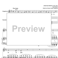 An eine Äolsharfe Op.19 No. 5