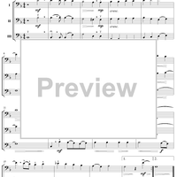 Trios and Quartets for Double Basses, Volume III