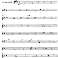 Fantaisie Op.10 - Baritone Saxophone