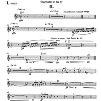 5 Frammenti sinfonici - B-flat Clarinet 3