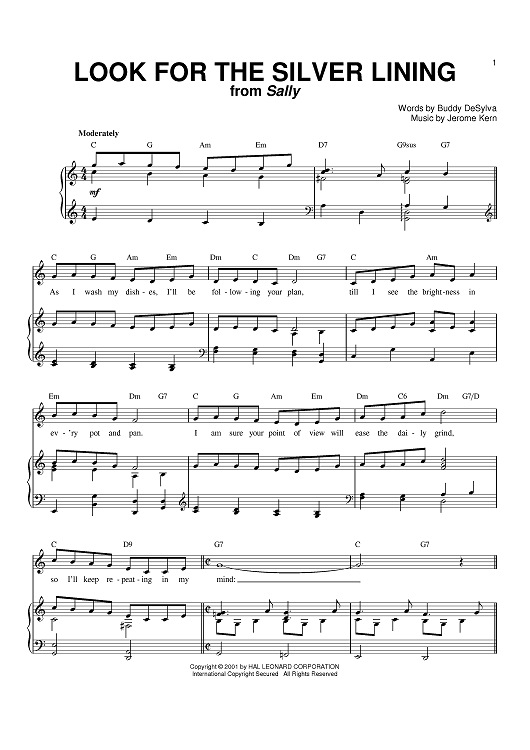 Look For The Silver Lining