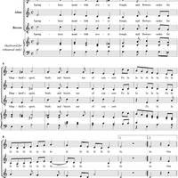 Spring-time Mantleth Every Bough