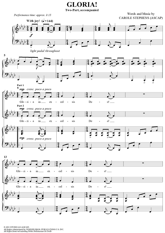 Gloria!