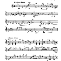 Serenata No. 7 - Violin