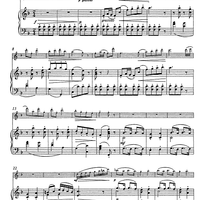 Tambourin (from Le Champ de Frand Pré) - Score