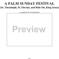 A Palm Sunday Festival