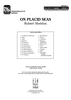 On Placid Seas - Score