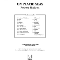 On Placid Seas - Score