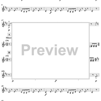 Violin Duet No. 5 in D Major from "Twelve Easy Duets", Op. 10 - Violin 2