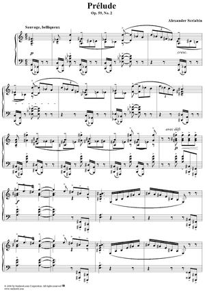 Op. 59, No. 2:  Prélude