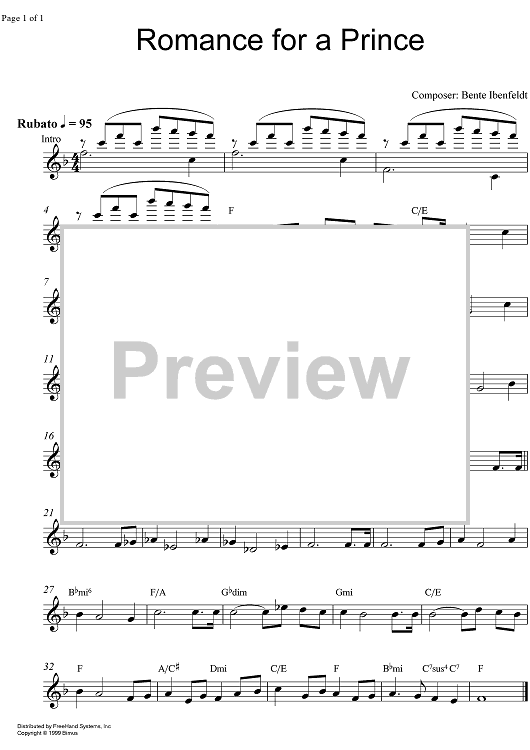 Romance for a Prince (F Major)