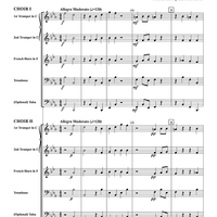 Ola, o che bon eccho! - Score