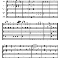Divertimento No. 6 C Major KV188 - Score