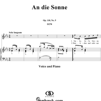 An die Sonne, Op. 118, No. 5, D270