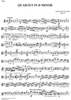 Quartet in D minor - Viola