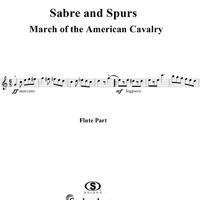 Sabre and Spurs - Flute