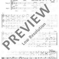 Three Yiddish pieces for male choir - Choral Score