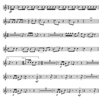 Final Galop from the Guard of Amager - B-flat Trumpet 2