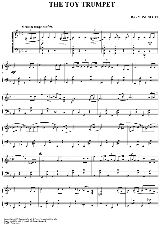 Raymond scott best sale the toy trumpet