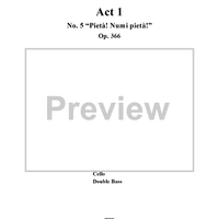 Idomeneo, rè di Creta, Act 1, No. 5 "Pietà! Numi pietà!" - Full Score