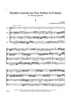 Double Concerto for Two Violins - Score