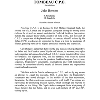 Tombeau C.P.E.