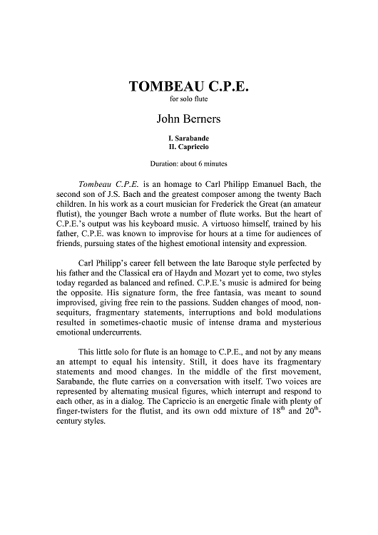 Tombeau C.P.E.