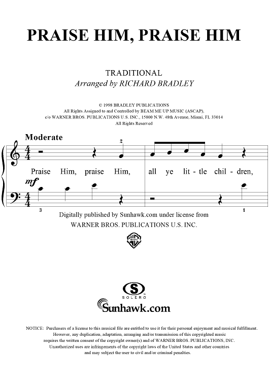 Praise Him, Praise Him