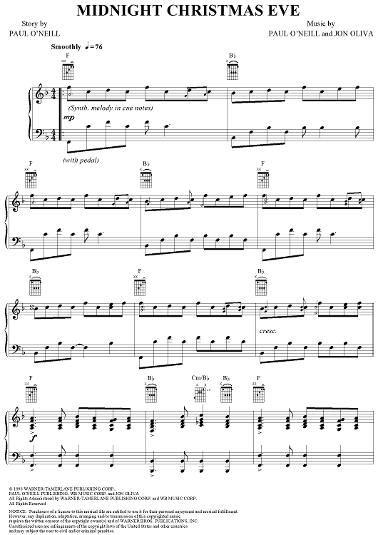 Midnight Christmas Eve