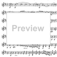 String Quartet No. 6 D Major D74 - Violin 2