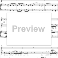 Del dì la massaggiera: No. 1 from "La donna del lago", Act 1 - Score