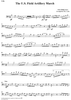 The U.S. Field Artillery March - Cello