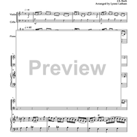 Wedding Album 2 for Piano Trio - Piano