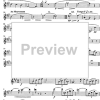 Destin (Symphonie à trois pour un drame) - Alto Saxophone