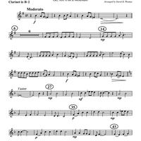 A Spiritual Christmas - Clarinet 2 in B-flat