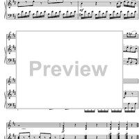 Sonata No. 2 D Major KV7 - Score