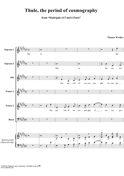 Thule, the Period of Cosmography