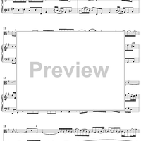 Sonata No. 1 in G Major, Movement 1 - Piano Score