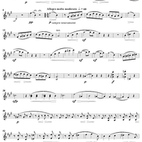 String Quartet No. 3 in A Major, Op. 41, No. 3 - Violin 1
