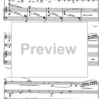 Destin (Symphonie à trois pour un drame) - Score