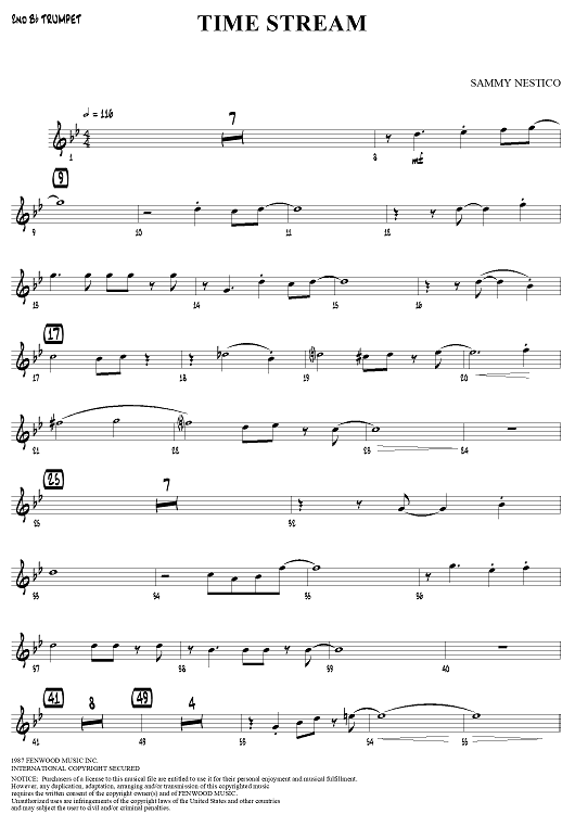 Time Stream - Trumpet 2