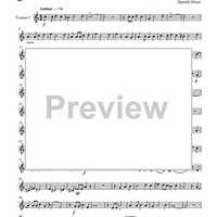 Salutation For Four Trumpets - Trumpet 2