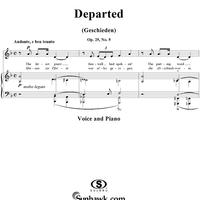 Departed, Op. 25, No. 5