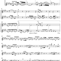 Suite No. 4 in E Major - Violin